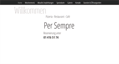Desktop Screenshot of persempre.at